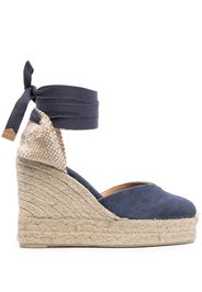 Castañer Chiara wedge-heel espadrilles - Blu