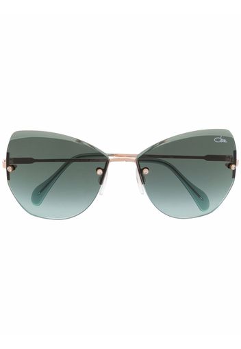 Cazal Occhiali da sole cat-eye - Verde