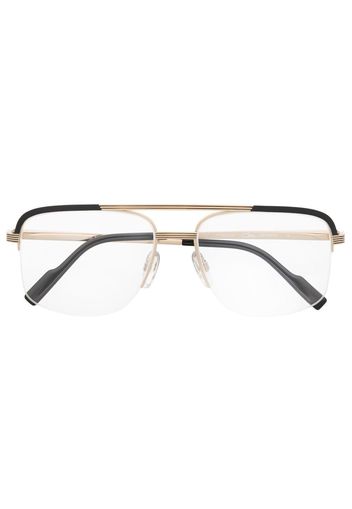 Cazal pilot-frame eyeglasses - Oro