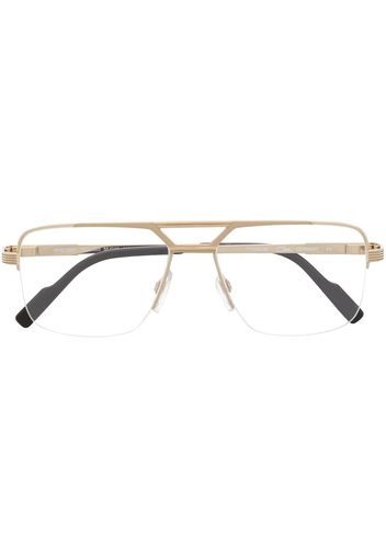 Cazal pilot-frame eyeglasses - Oro