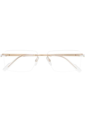 Cazal rectangle-frame eyeglasses - Oro