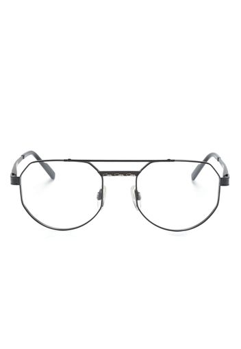 Cazal 7093 flat-top optical glasses - Nero