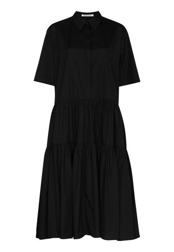 Cecilie Bahnsen Primrose maxi shirt dress - Nero