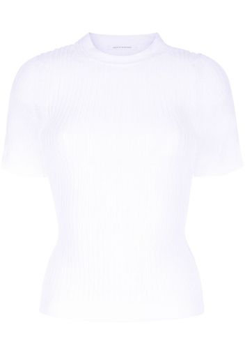 Cecilie Bahnsen Top semi trasparente - Bianco