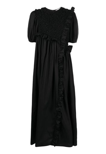 Cecilie Bahnsen Chloe smocked dress - Nero