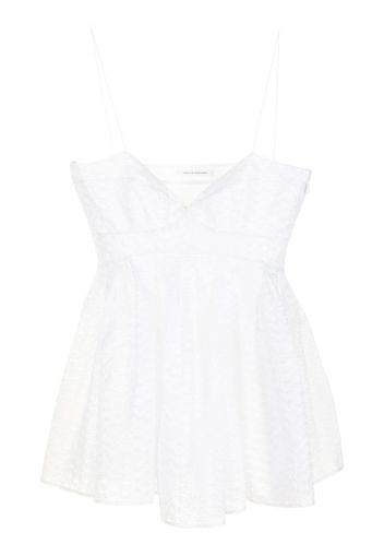 Cecilie Bahnsen Blusa Haukea - Bianco