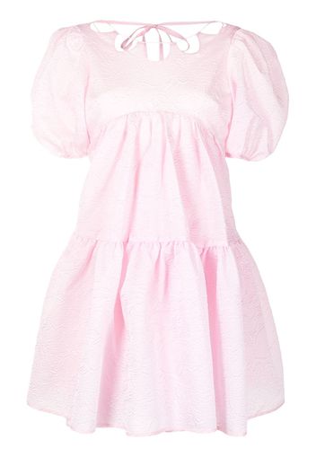 Cecilie Bahnsen Vestito con maniche a palloncino - Rosa