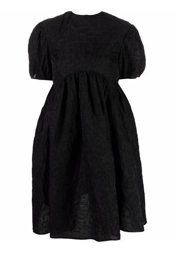 Cecilie Bahnsen Beatrice open-back mini dress - Nero