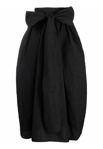 Cecilie Bahnsen Junita tied-waist skirt - Nero