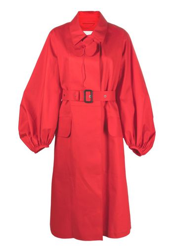 Cecilie Bahnsen Cappotto Helen con maniche a palloncino CECILIE BAHNSEN - Rosso