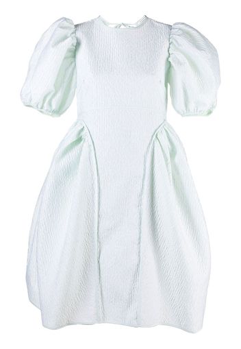 Cecilie Bahnsen Fonda puff-sleeve dress - Verde