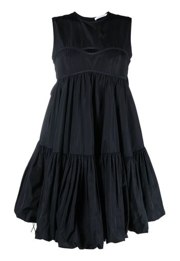 Cecilie Bahnsen Divya empire minidress - Nero