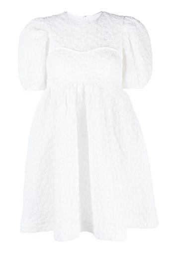 Cecilie Bahnsen short-sleeve minidress - Bianco