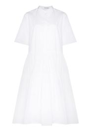 Cecilie Bahnsen Primrose tiered shirtdress - Bianco