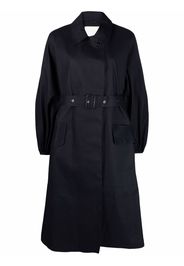 Cecilie Bahnsen Trench Helen con cintura - Nero