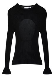 Cecilie Bahnsen Jayla knitted top - Nero