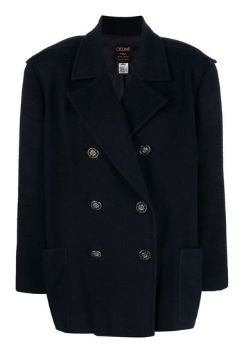 Céline Pre-Owned Cappotto anni '80 - Blu