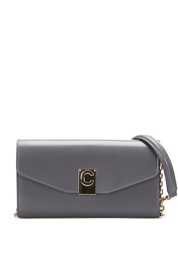 Céline Pre-Owned C chain-strap wallet bag - Grigio