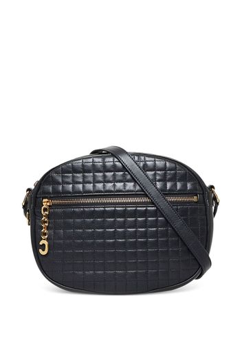 Céline Pre-Owned C Charm quilted crossbody bag - Nero