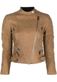 Céline Pre-Owned Giacca biker imbottita - Toni neutri