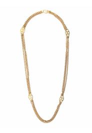Céline Pre-Owned 1980s pre-owned layered chain necklace - Oro