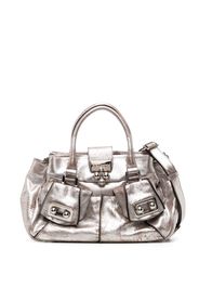 Céline Pre-Owned Borsa a mano con effetto metallizzato