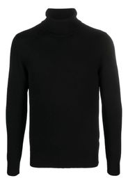 Cenere GB roll-neck wool-blend jumper - Nero