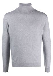 Cenere GB fine-knit roll-neck jumper - Grigio