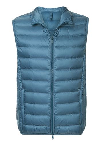 Gilet imbottito con zip