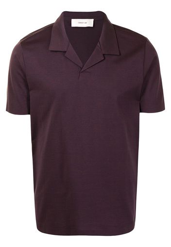 Cerruti 1881 Polo con collo ampio - Viola