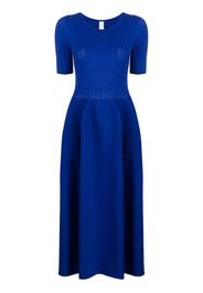 CFCL ribbed knit midi dress - Blu