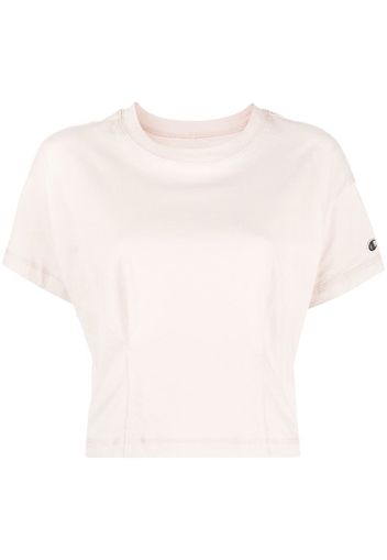 Champion T-shirt con applicazione - Rosa