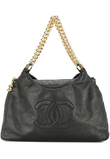 CHANEL Pre-Owned Borsa a spalla con catena - Nero