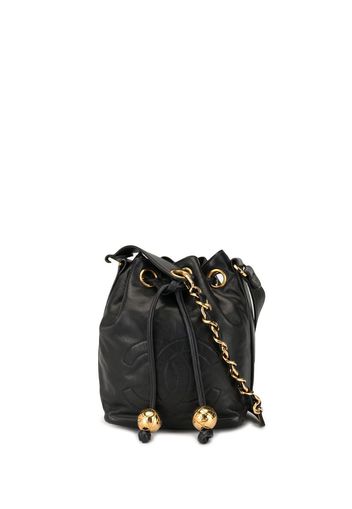 mini CC drawstring shoulder bag