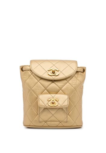 Chanel Pre-Owned Zaino con coulisse 1995 - Oro