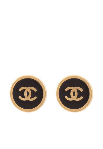 Chanel Pre-Owned Orecchini a clip CC anni 2000 - Oro