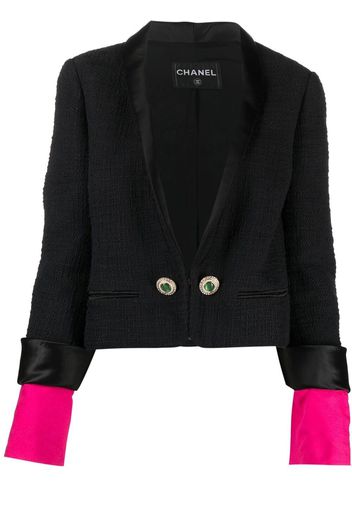 Chanel Pre-Owned Blazer doppiopetto - Nero