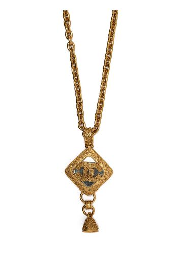 Chanel Pre-Owned Collana con ciondolo CC Bell 1994 - Oro