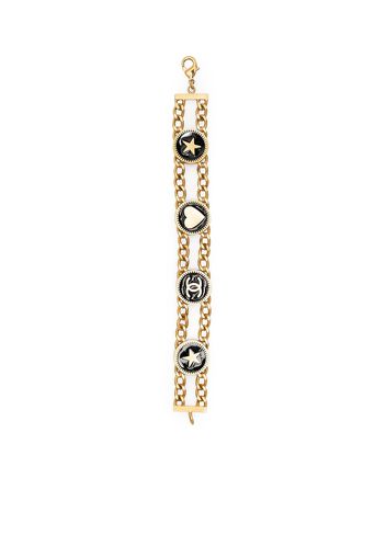 Chanel Pre-Owned Bracciale a catena doppia - Oro