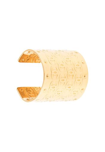 Chanel Pre-Owned Bracciale rigido 1996 CC - Oro