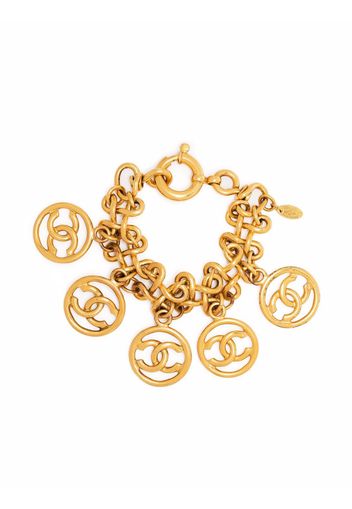 Chanel Pre-Owned Collana con ciondolo CC 1993 - Oro