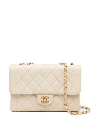 Chanel Pre-Owned Borsa a spalla Classic Flap 1995 - Bianco