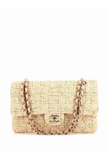 Chanel Pre-Owned Borsa a spalla in tweed con logo CC - Rosa