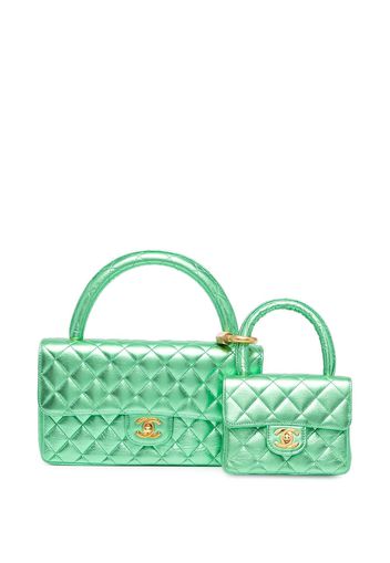 Chanel Pre-Owned Set borsa tote due in una 1995 - Verde