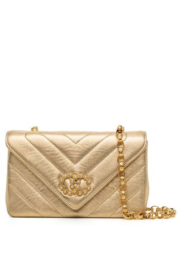 Chanel Pre-Owned 1992 V-Stitch shoulder bag - Oro