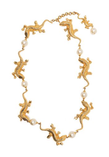 Chanel Pre-Owned Collana con perle anni 2000 - Oro