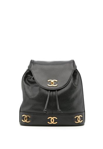 Chanel Pre-Owned Zaino Triple CC 1992 - Nero