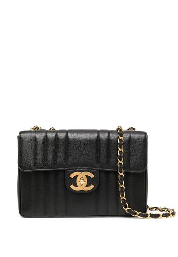 Chanel Pre-Owned Borsa a spalla Mademoiselle 1995 - Nero