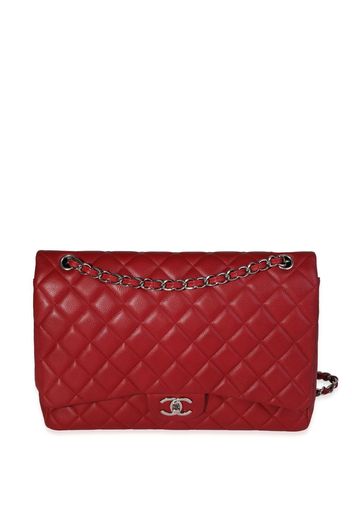 Chanel Pre-Owned Borsa a spalla Jumbo Classic Flap - Rosso