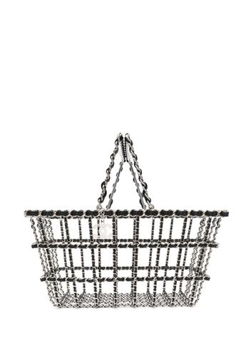 Chanel Pre-Owned Borsa Shopping Basket XXL 2014 - Argento